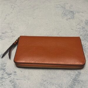 Universal Thread Copper Zip Wallet - Burnt Orange